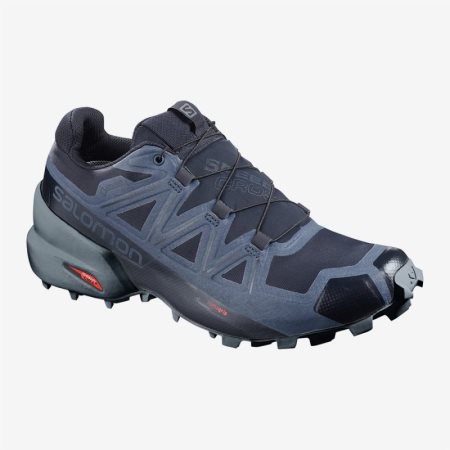 Scarpe Trail Running Salomon SPEEDCROSS 5 GTX Uomo Blu Marino IT 3-I09